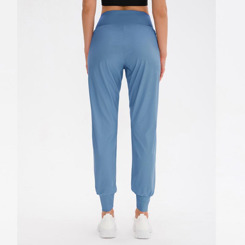 Lưng Cao, Dài Thấm Hút Mồ Hôi Cho Đường Chạy Quần Tập Luyện Thon Gọn Quần Jogger Quần Tập Yoga Quần Âu