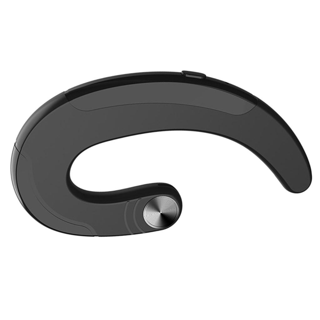 Q25 Wireless Bluetooth Headphones With Mic Connection Ear Hook Black