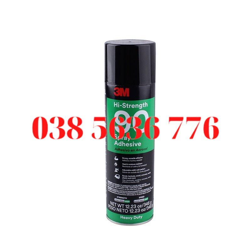 3M 90 Keo Siêu Dính Đa Chức Năng, Chịu Nhiệt Độ Cao, Hiệu Suất Cao, Keo Phun Đa Năng