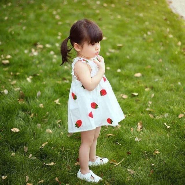 VÁY THÊU QUẢ DÂU