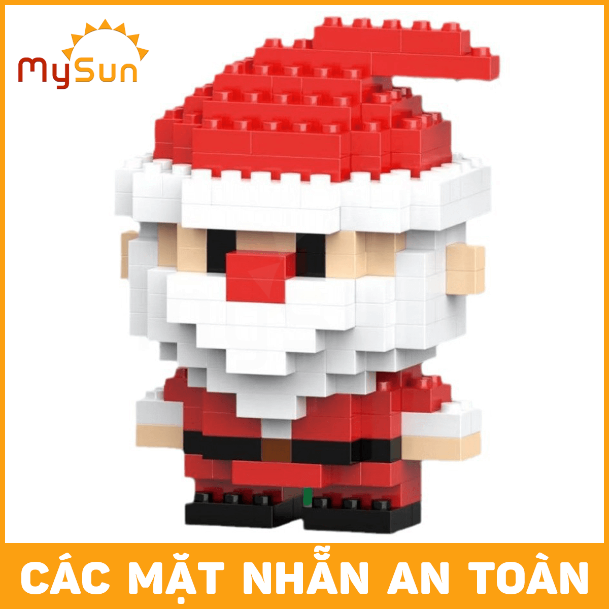 Lắp ráp xếp mô hình ông già Noel đồ chơi Giáng sinh Noel Chrismast cho bé