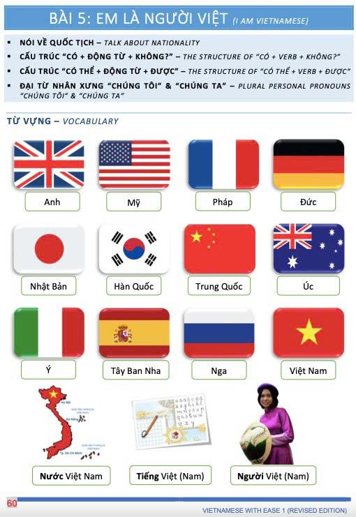 Sách - Vietnamese With Ease 1 - Học Tiếng Việt Dễ Dàng (Tái Bản 2025)