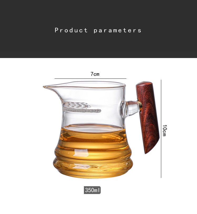 Tống chuyên trà bằng thủy tinh chịu nhiệt Borosilicate cao cấp kèm lọc