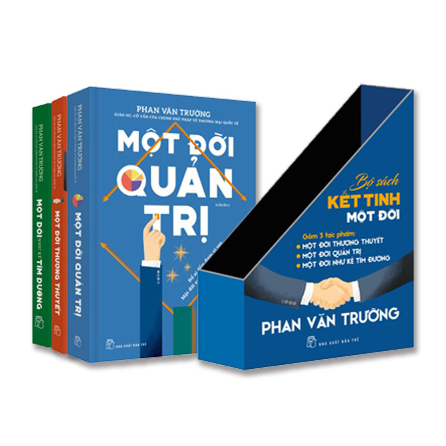 BỘ SÁCH KẾT TINH MỘT ĐỜI - GS. Phan Văn Trường - Bộ Hộp -