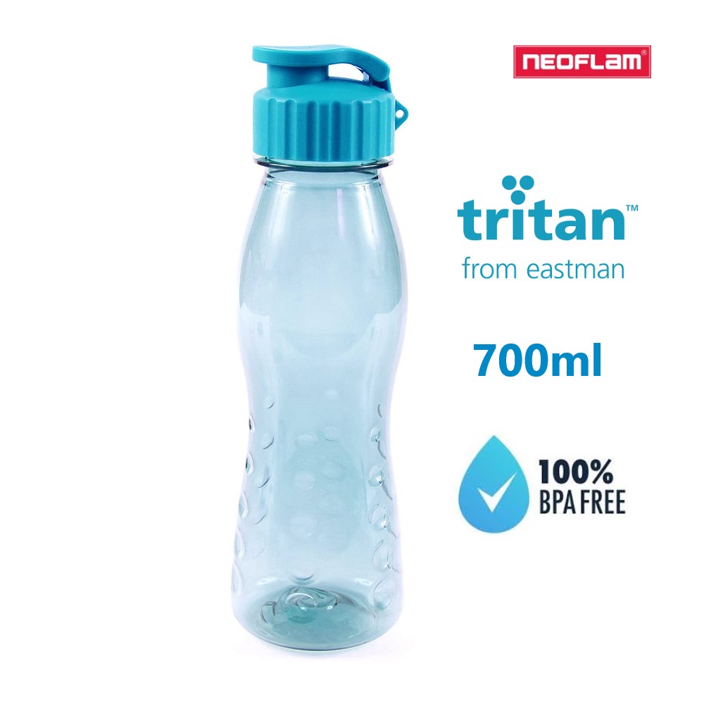 Chai nước tritan Fliptop 700ml, Neoflam Hàn Quốc. Sản phẩm nhiều màu lựa chọn