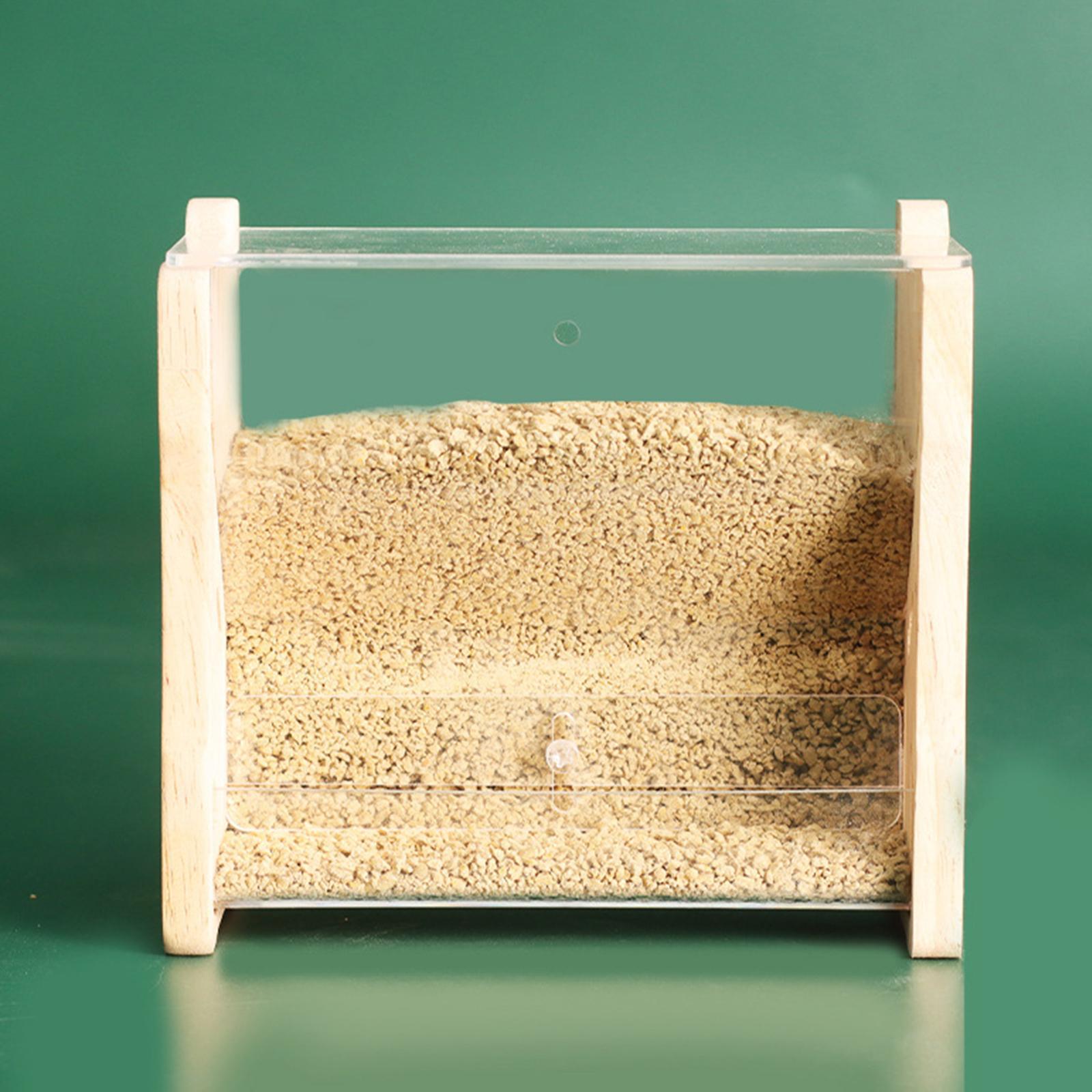 Automatic Acrylic Feeder Birds Cage  S