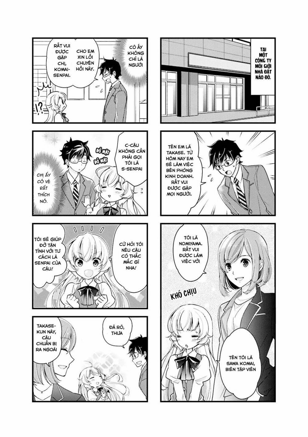 senpai nhỏ nhắn của tôi rất dễ thương chapter 1 3