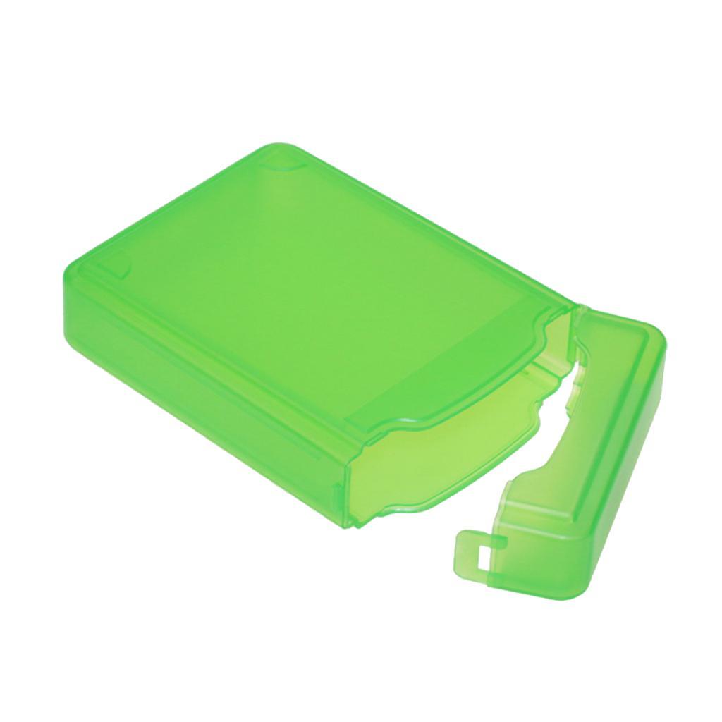External Case 3.5 inch Protector HDD Box Storage Case Green