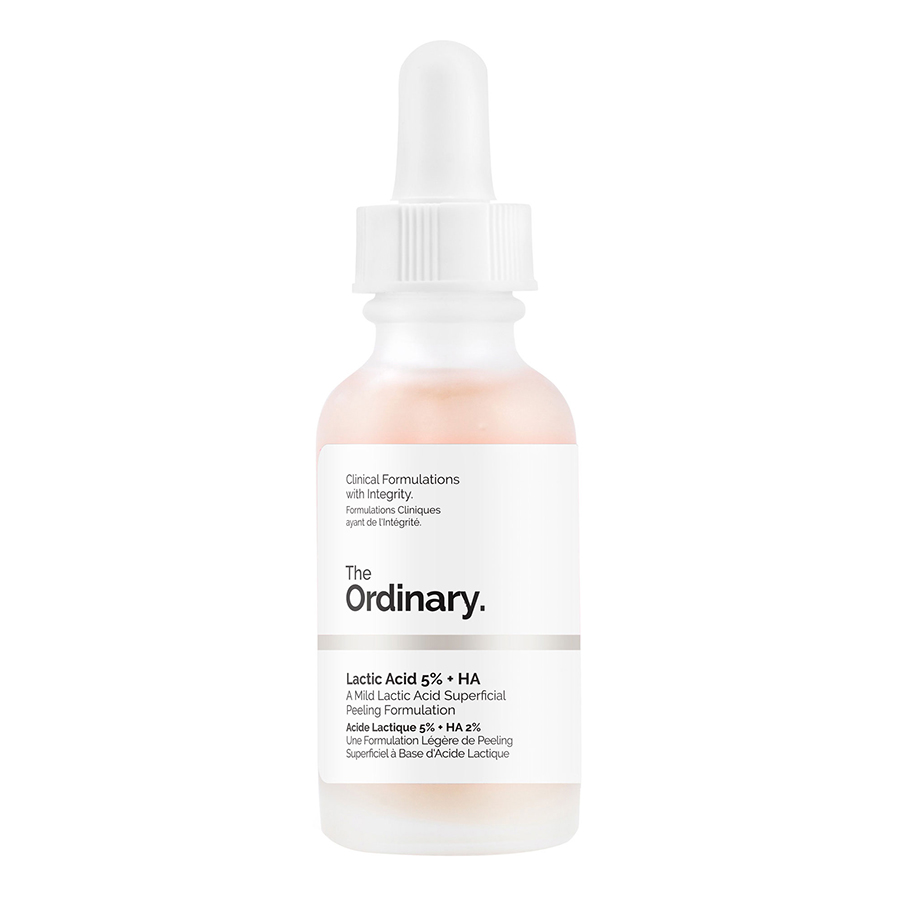 Tinh Chất Tẩy Da Chết Và Làm Sáng Da The Ordinary Lactic Acid 5% + HA 30ml