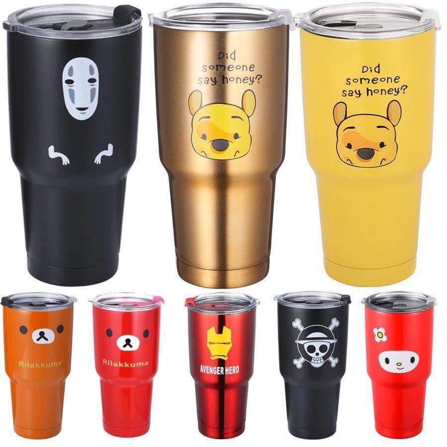 CỐC GIỮ NHIỆT NGỘ NGHĨNH KÈM TÚI VÀ ỐNG HÚT GIÁ TỐT
