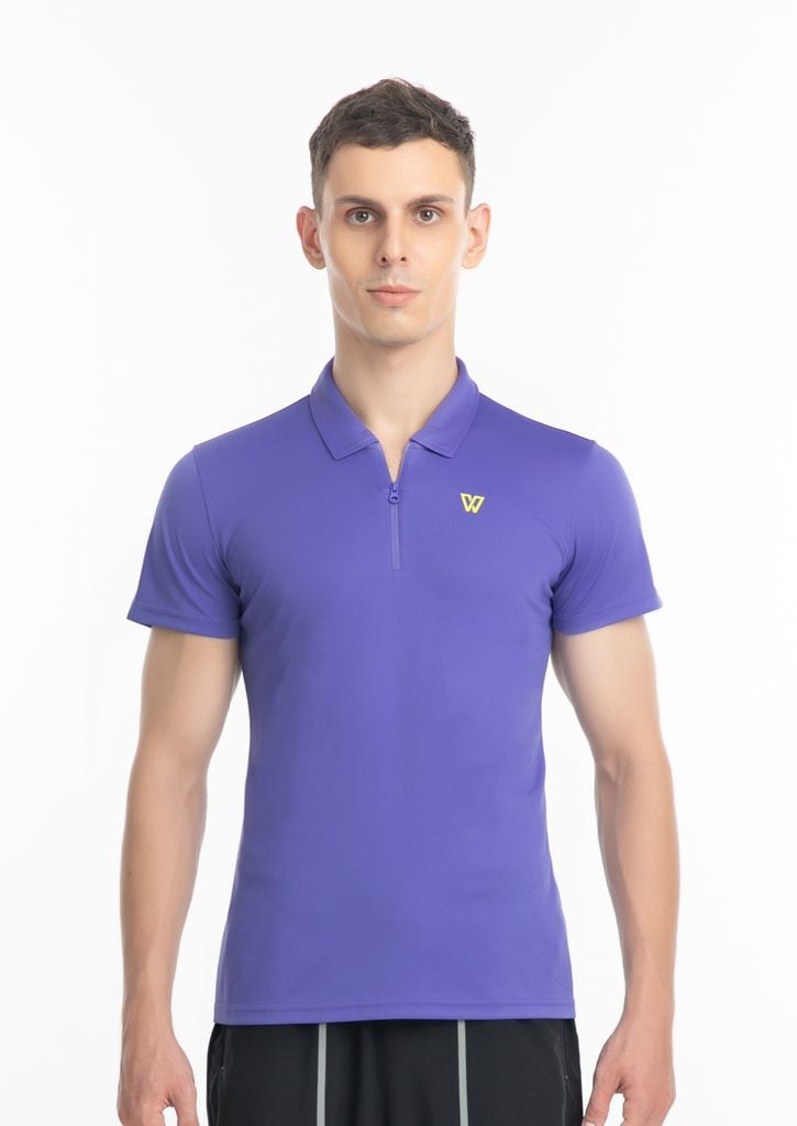 ÁO THỂ THAO THỜI TRANG ONWAYS KHÁNG KHUẨN NAM COFFEE ZIP POLO MEN