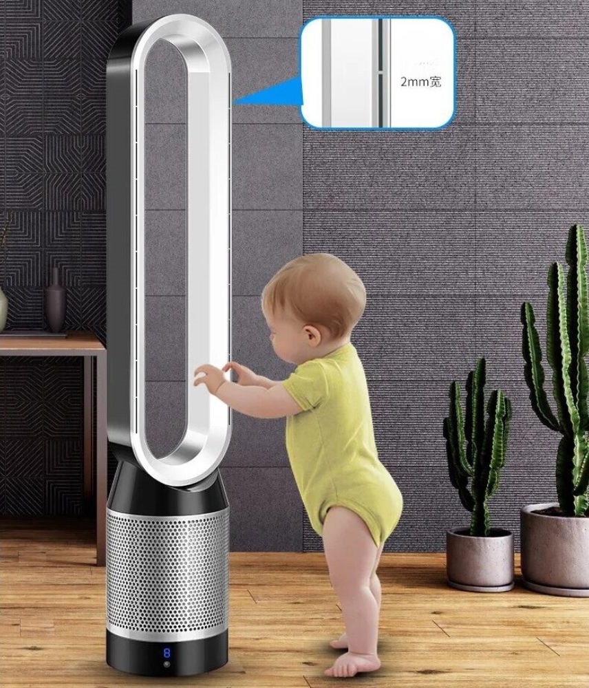 Máy lọc không khí màng HEPA quạt đảo gió điều hòa không khí Kachi - hàng chính hãng