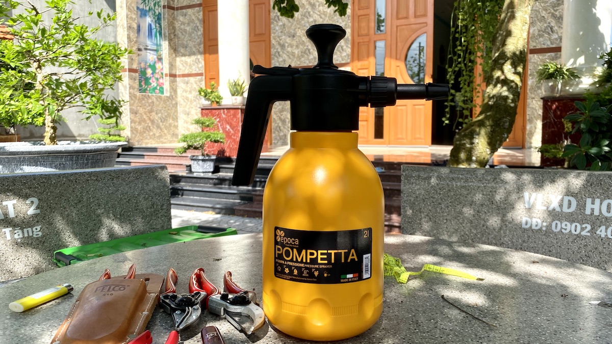 Bình xịt tưới cây 2 lít sx tại Italia - – EPOCA - Pompetta