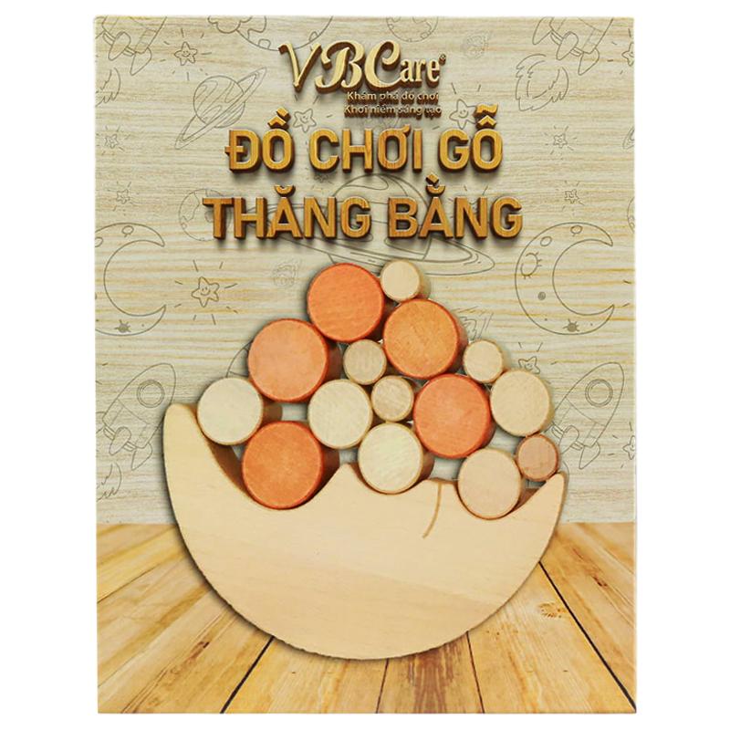 Đồ Chơi Gỗ Thăng Bằng - VBC-WOOD-01R (16 Chi Tiết)