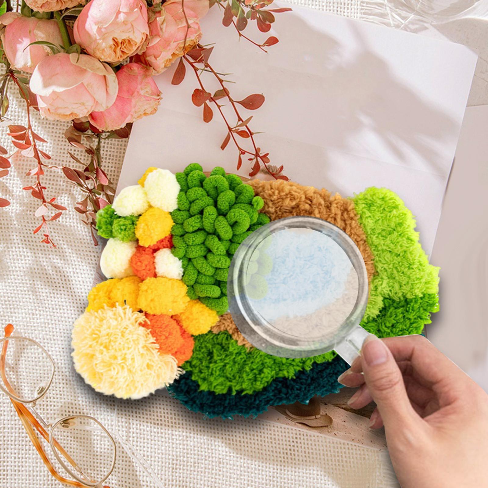 Punch Coasters Set Home Ornament Crafts DIY for Kids Beginners Adults