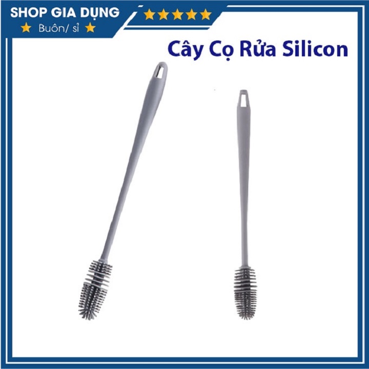 Cây Cọ Rửa Chai Lọ Silicon Đa Năng Tiện Lợi