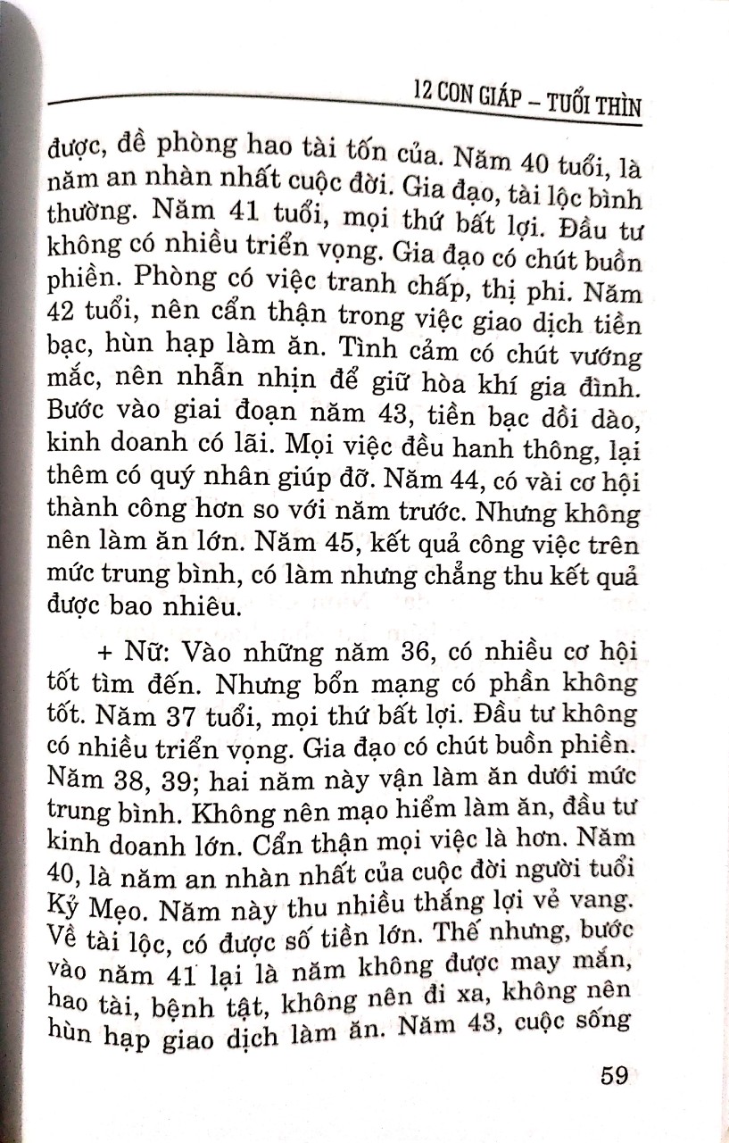 Tính Cách Và Tài Vận Tuổi Thìn