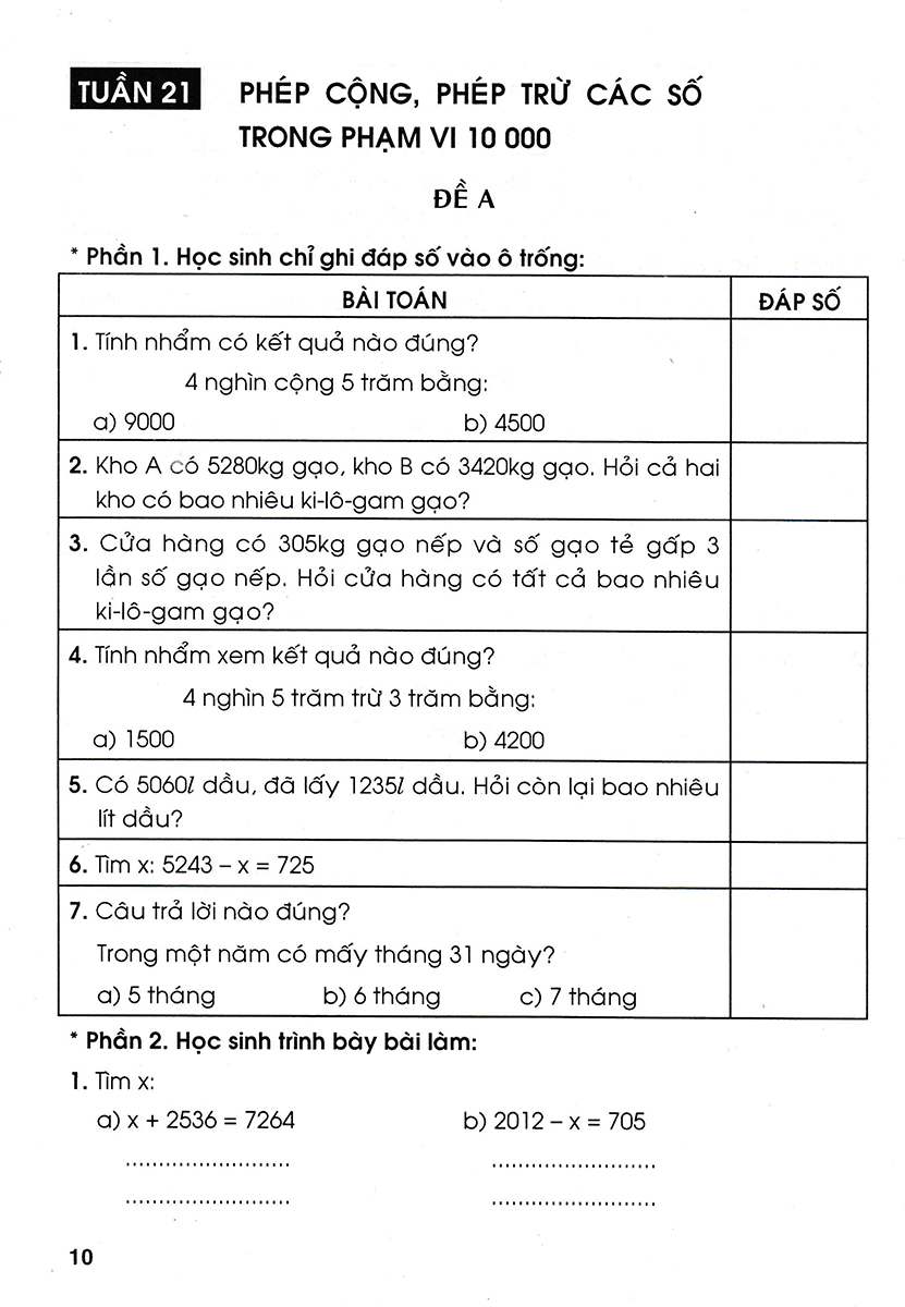 Vở Ôn Luyện Cuối Tuần Toán 3 Tập 2 _HA