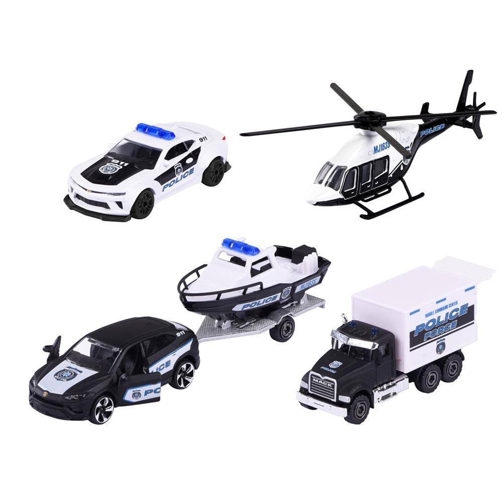 Đồ chơi Xe Mô Hình MAJORETTE cảnh sát Force 4 xe Giftpack 212053188