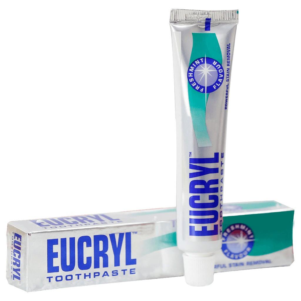 Kem Đánh Răng Eucryl, Tẩy Trắng Eucryl Toothpaste 62g