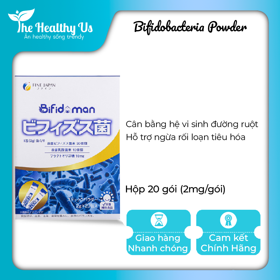 Men vi sinh Bifidobacteria Powder dạng bột Fine Japan