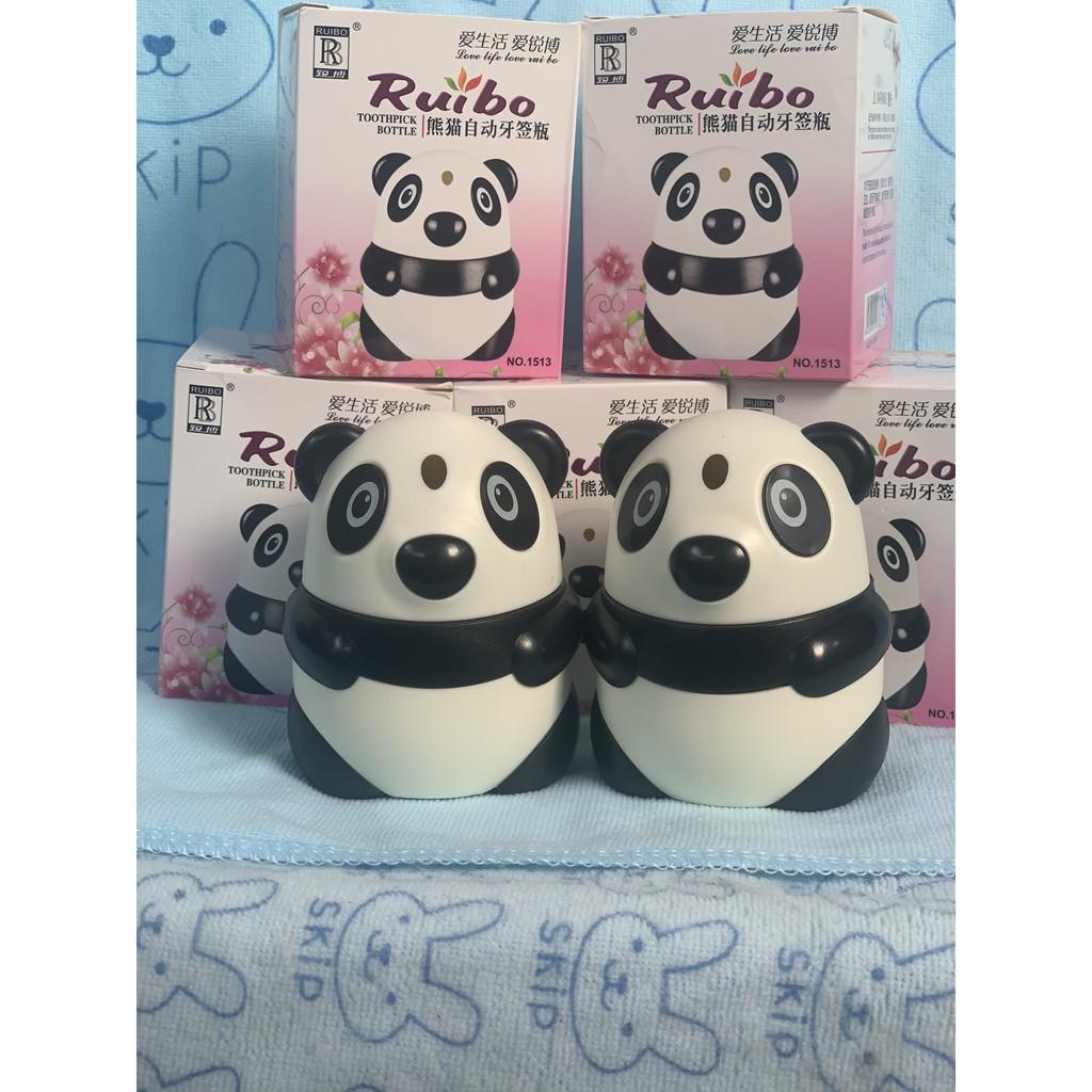 Lọ đựng tăm hình gấu trúc panda _ lọ đựng tăm tiện lợi