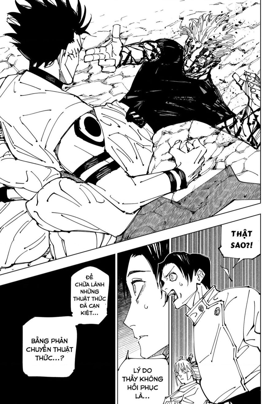 jujutsu kaisen - chú thuật hồi chiến chapter 226 17