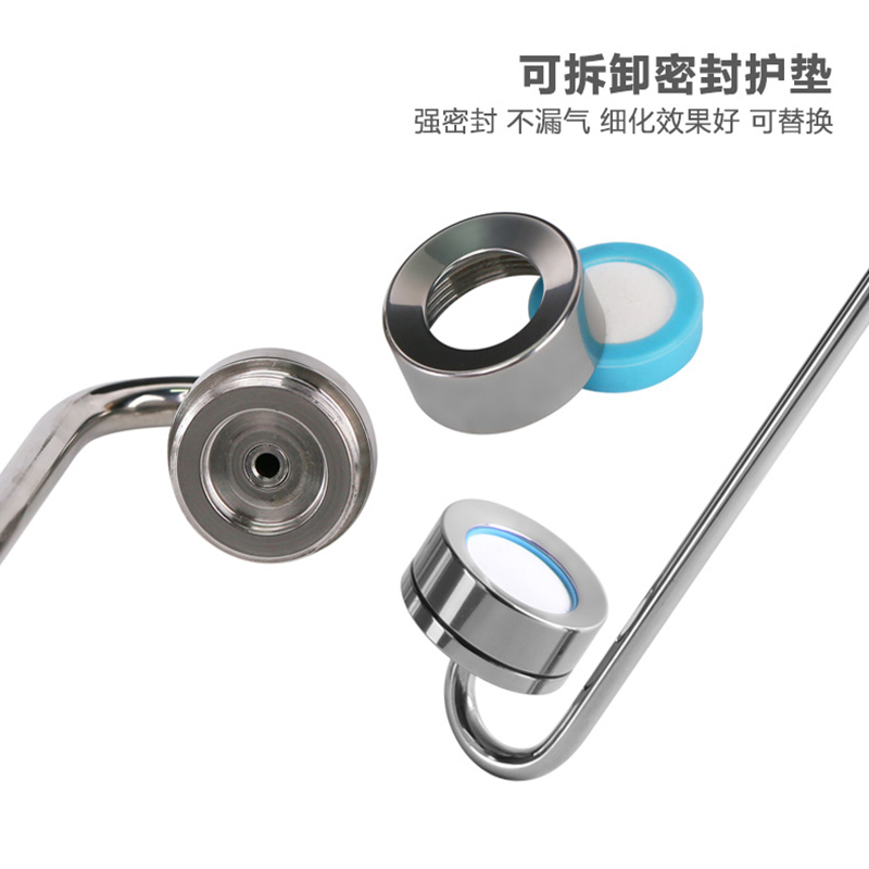 Cốc sủi CO2 inox Mufan - Sủi Co2 siêu mịn - đĩa sủi Co2 thủy sinh tốt nhất