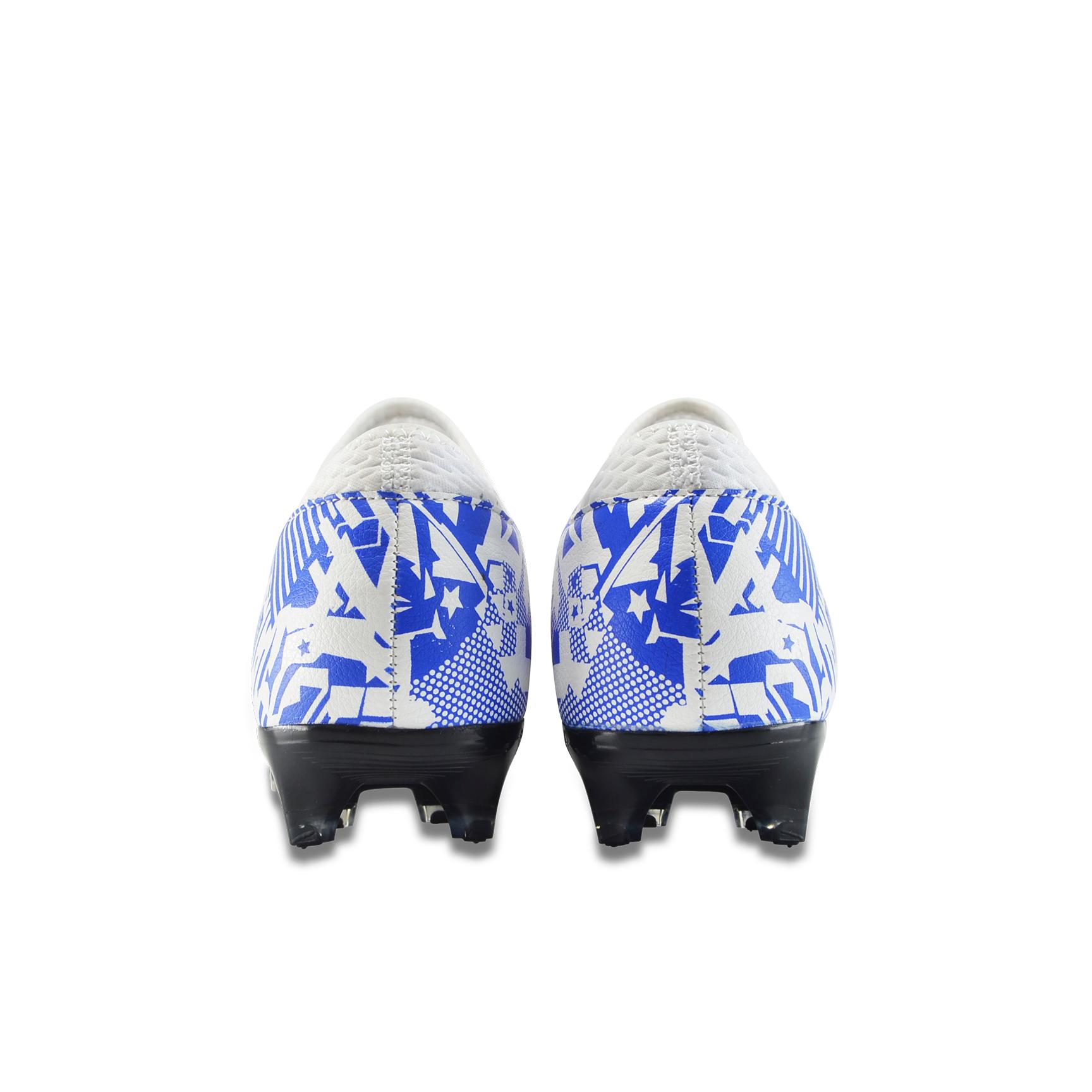 Speedmate FG Bootball Boots thoải mái bóng đá thoáng khí Color: Black Shoe Size: 8.5