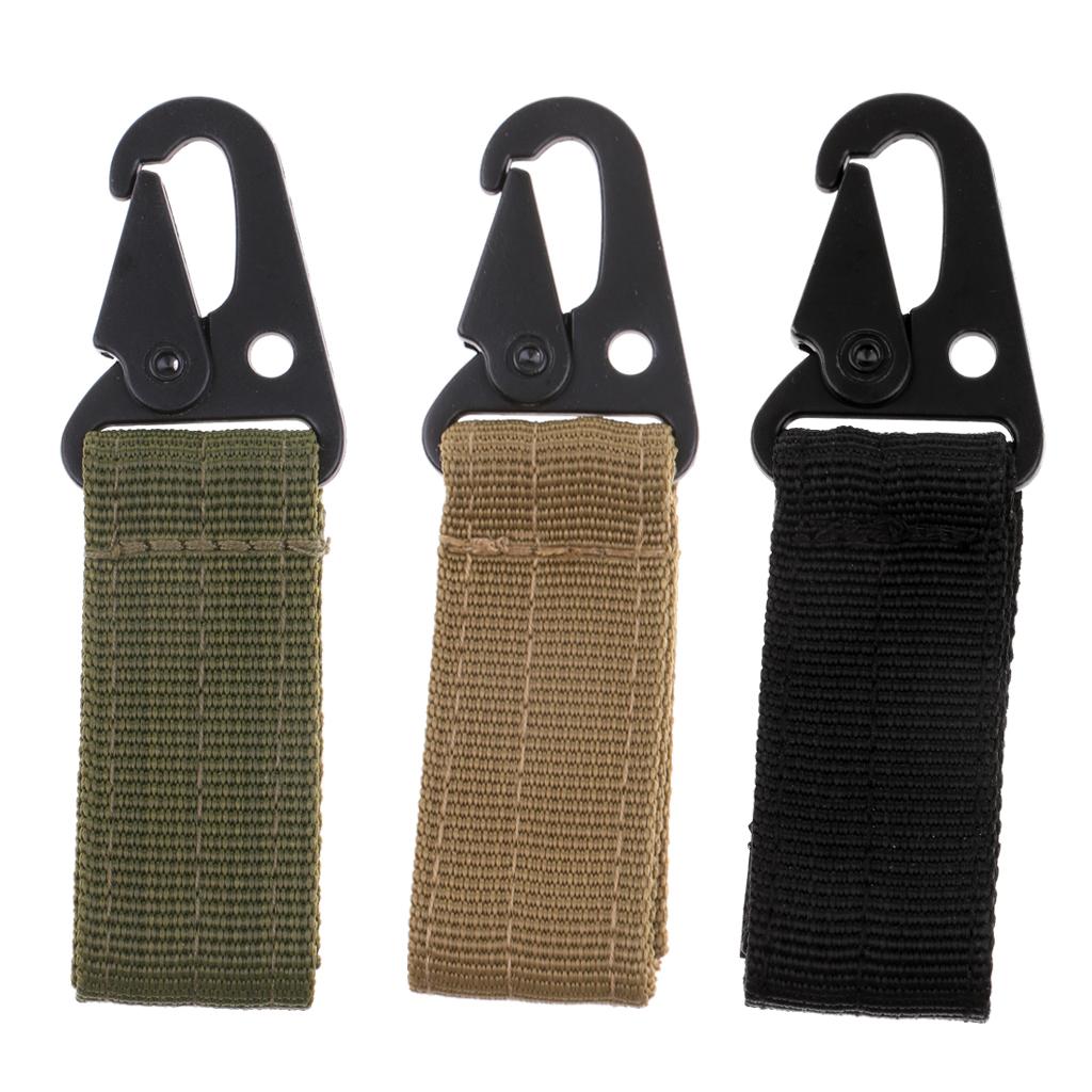 Multi-functional Outdoor Keychain Webbing Buckle,Hiking,Hunting,Camping