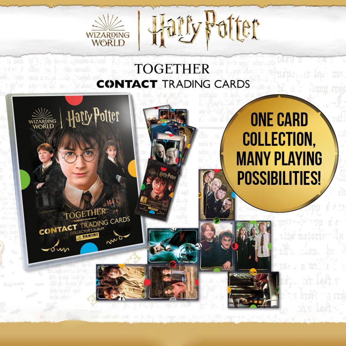Bộ Thẻ Hình Harry Potter Contact 2 - Panini (8 Card Ngẫu Nhiên/Túi) (Mẫu Sản Phẩm Bên Trong Là Ngẫu Nhiên)