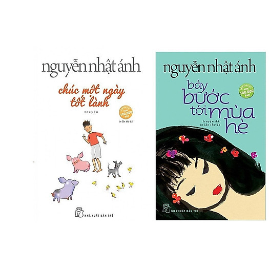 Combo Truyện Hay Của Nguyễn Nhật Ánh: Chúc Một Ngày Tốt Lành + Bảy Bước Tới Mùa Hè - (Tặng Kèm Postcard Greenlife)
