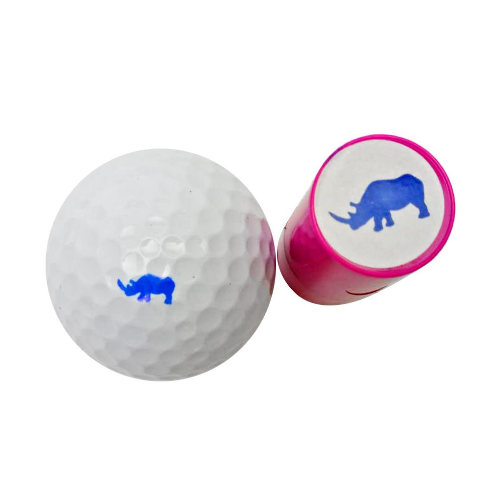 Colorfast Quick-dry Golf Ball Stamp Stamper Marker Impression Seal Gift