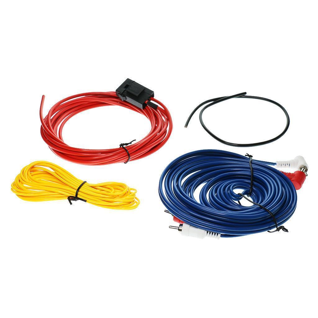 Replacement Car Stereo Audio Subwoofer  Wiring Wire Cable Kit