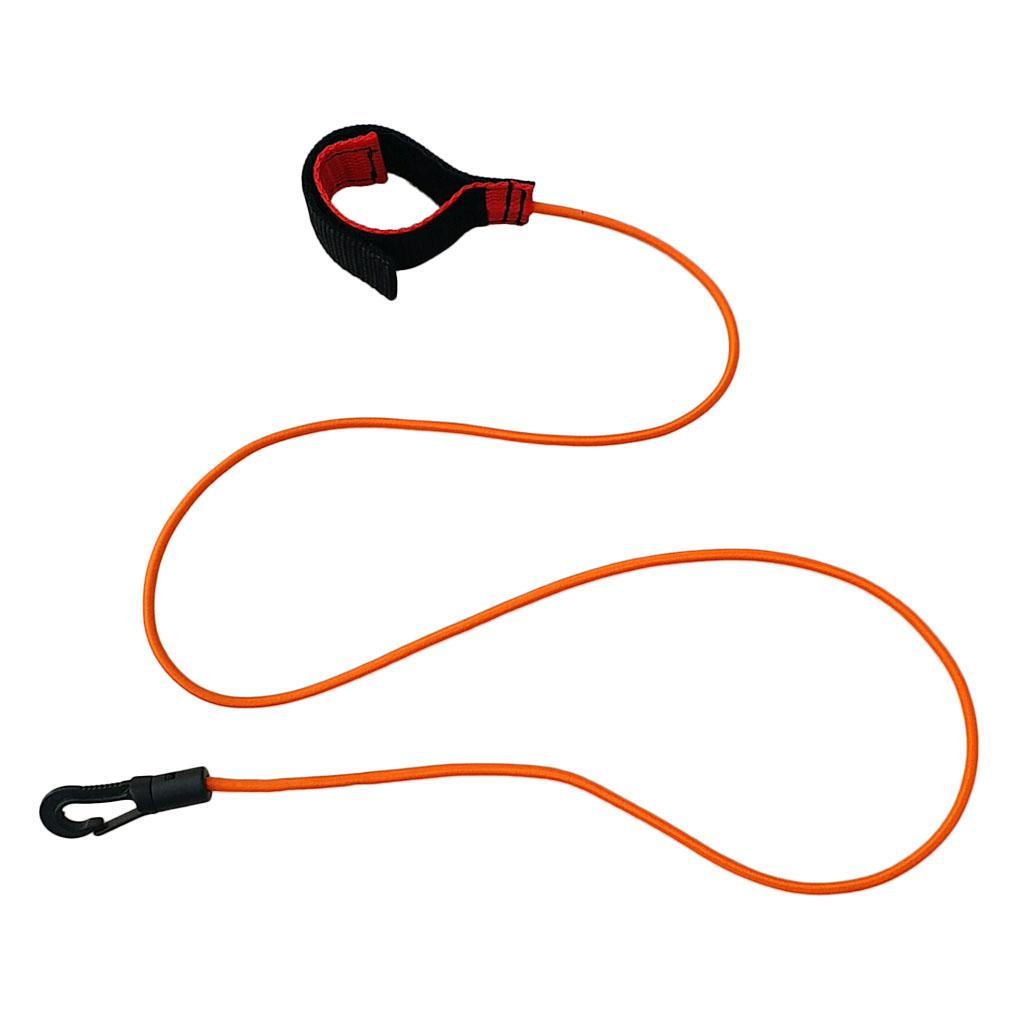 5x Adjustable Safety Kayak Canoe Boat Leash & Swivel Clip - 6 Colors