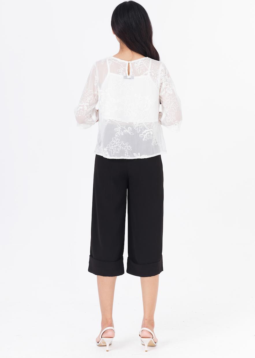 Áo Croptop Tay Lửng De Leah