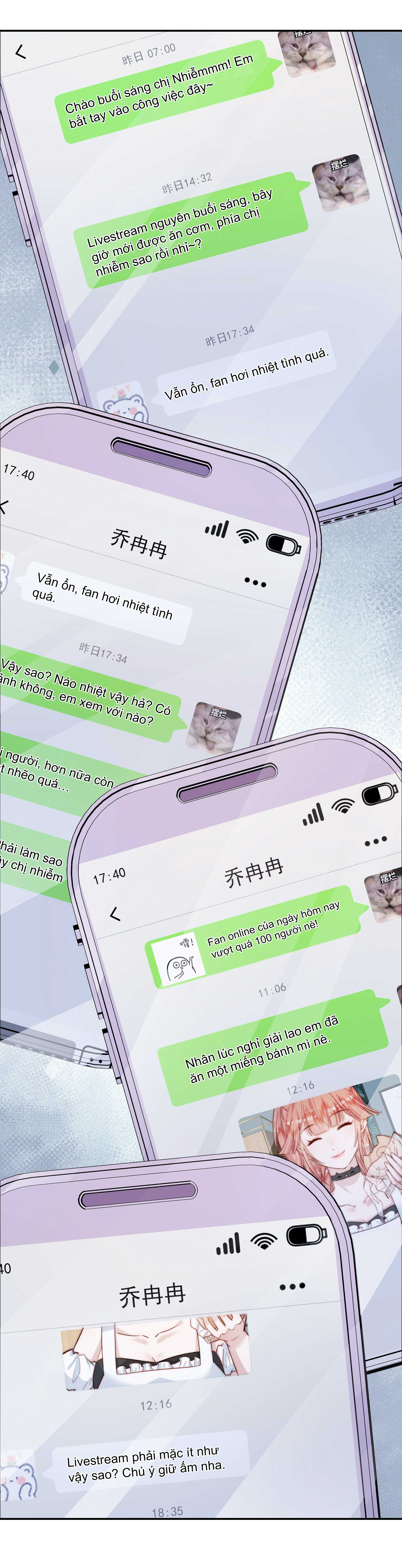 hot search phủ sóng! kẻ muốn buông xuôi như tôi nổi tiếng sau một đêm chapter 14.2 24