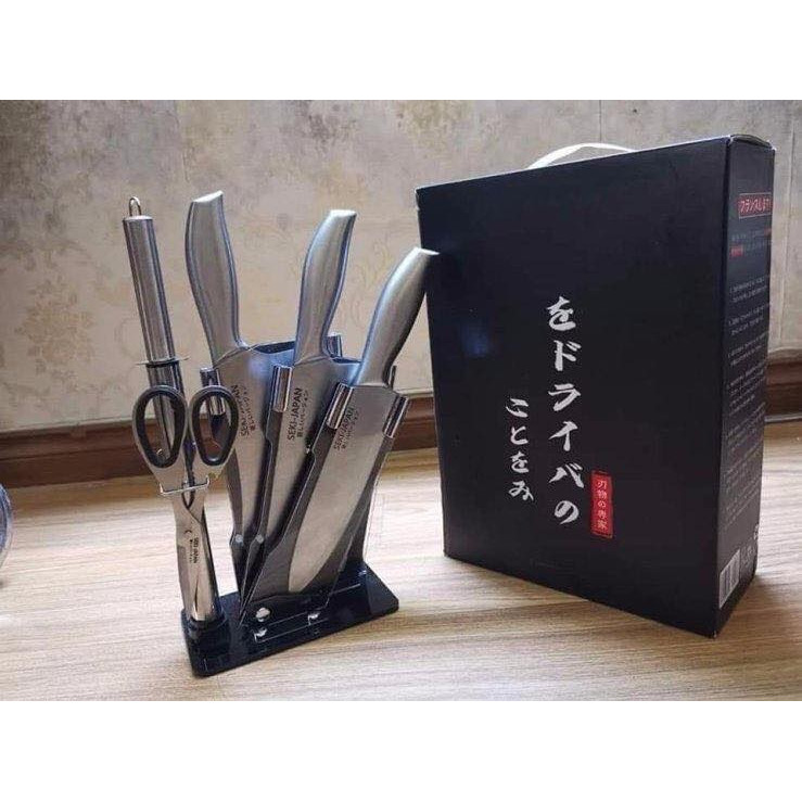 BỘ DAO NHẬT INNOX NGUYÊN KHỐI