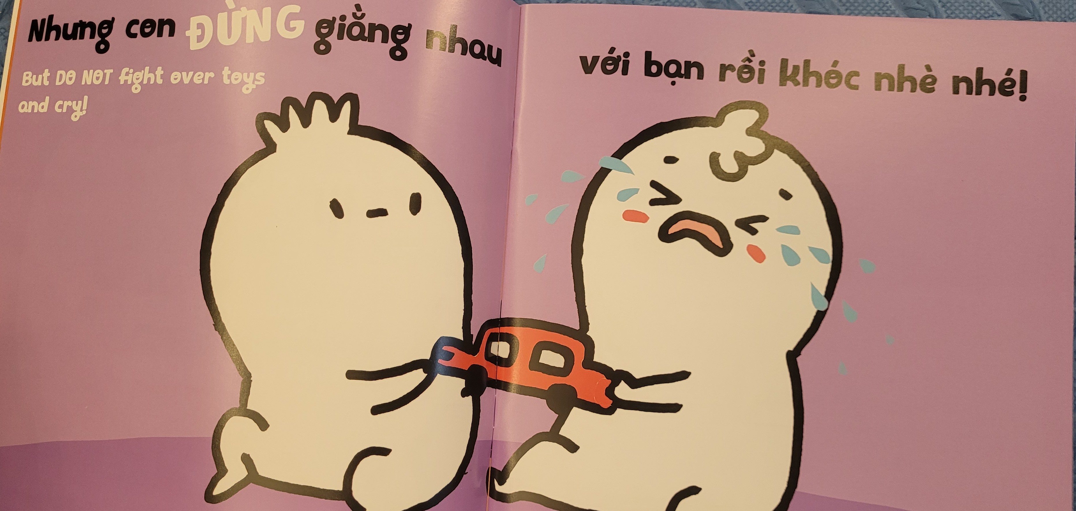 Sách Ehon Song ngữ Anh - Việt: Kĩ Năng Sống - Miu Bé Nhỏ - Phần 1 - Lẻ Tùy Chọn (1-6 tuổi)