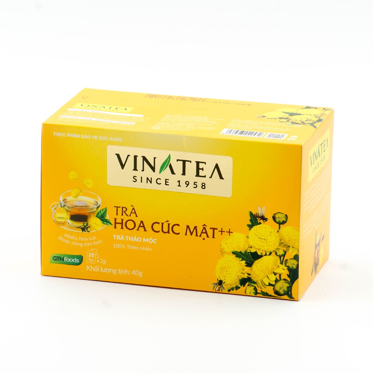 Combo 2 hộp trà hoa cúc mật Vinatea