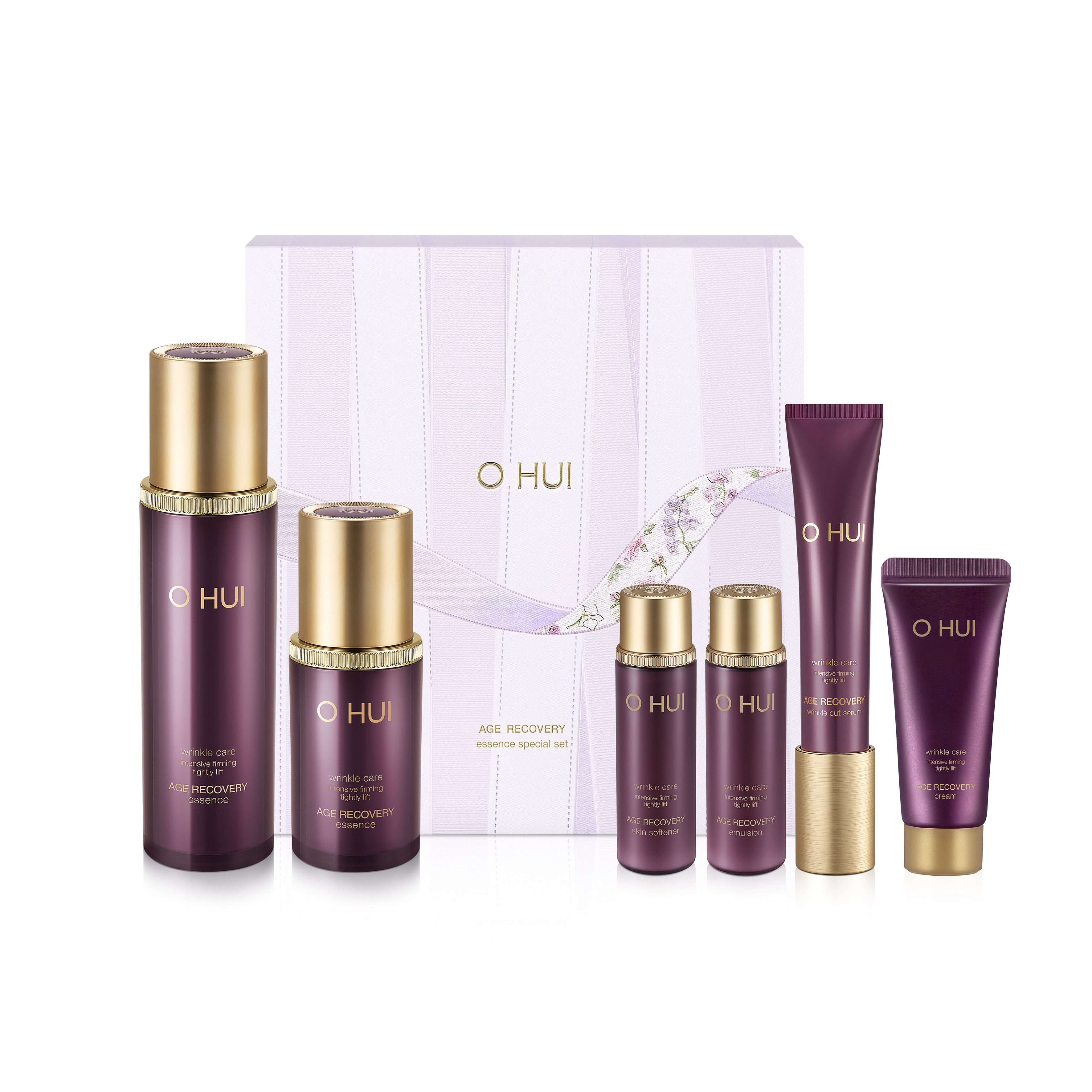 Bộ dưỡng cải thiện nếp nhăn, ngăn ngừa lão hóa OH OHUI Age Recovery Essence Set