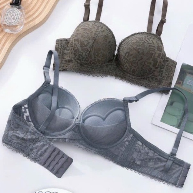 Áo Ngực Đệm Dày 5cm, Áo Lót Ren Nữ Không Gọng Đệm Tym Siêu Nâng Ngực Áo Ngực Thương Hiệu BAW mã L01