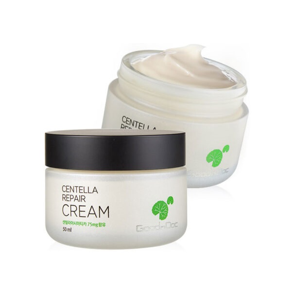 Kem dưỡng ẩm phục hồi rau má GoodnDoc Centella Repair Cream - Phục hồi làn da hư tổn