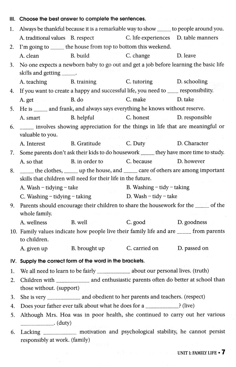 Bài Tập Thực Hành Tiếng Anh 10 (Có Đáp Án) - Dùng Kèm SGK Tiếng Anh 10 Global Success - ảnh 7