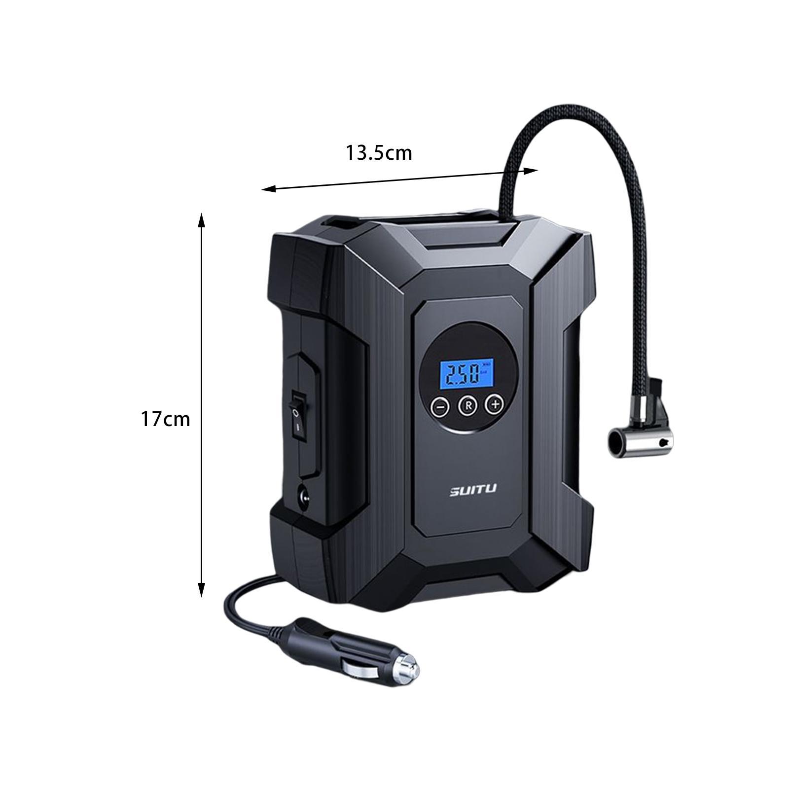 Car Tire Inflatable Pump Digital Display Tire Inflator for Motorcycles