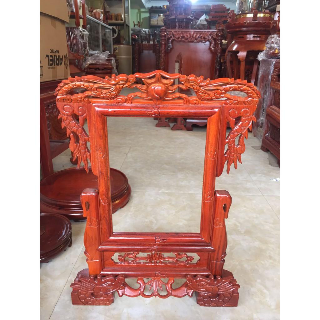 Khung ảnh thờ gỗ hương