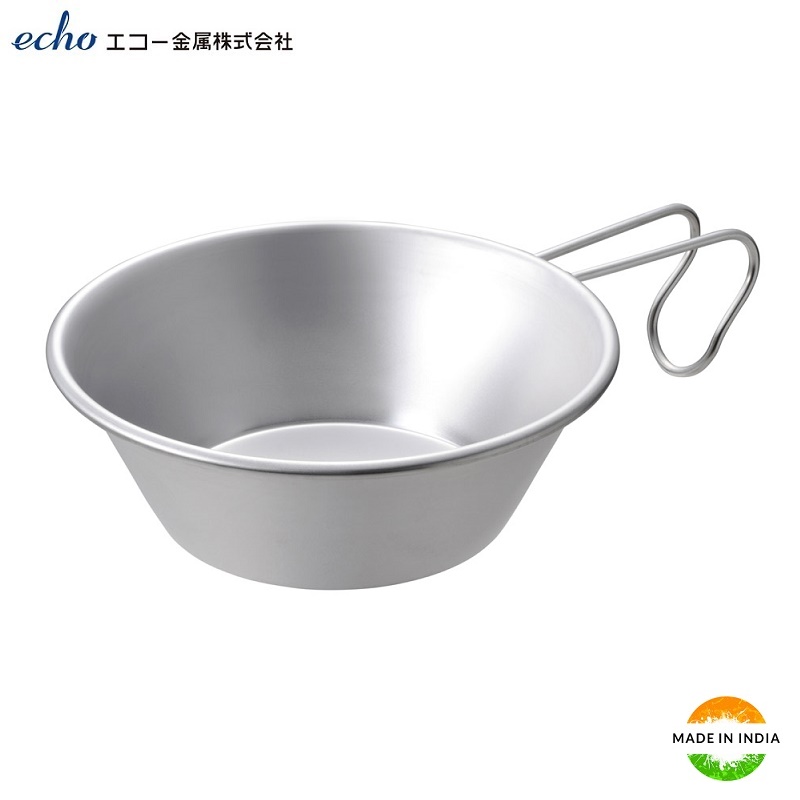 Tô inox có tay cầm Echo Metal Ø12cm - Hàng nội địa Nhật Bản nhập khẩu chính hãng