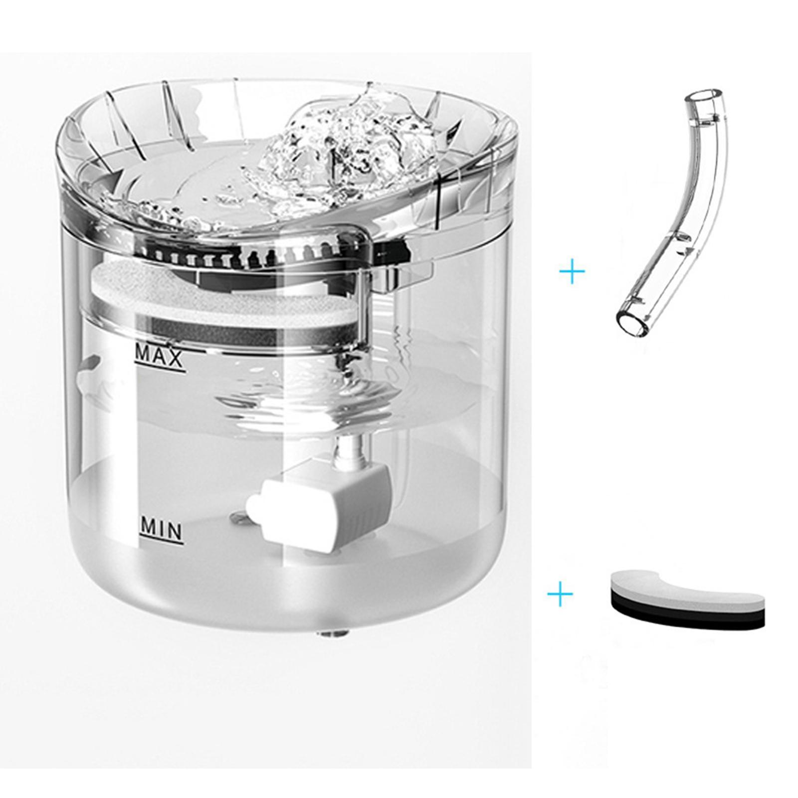 1.8L Pet Drinking Water Filter Dispenser  Water Fountain Dispenser