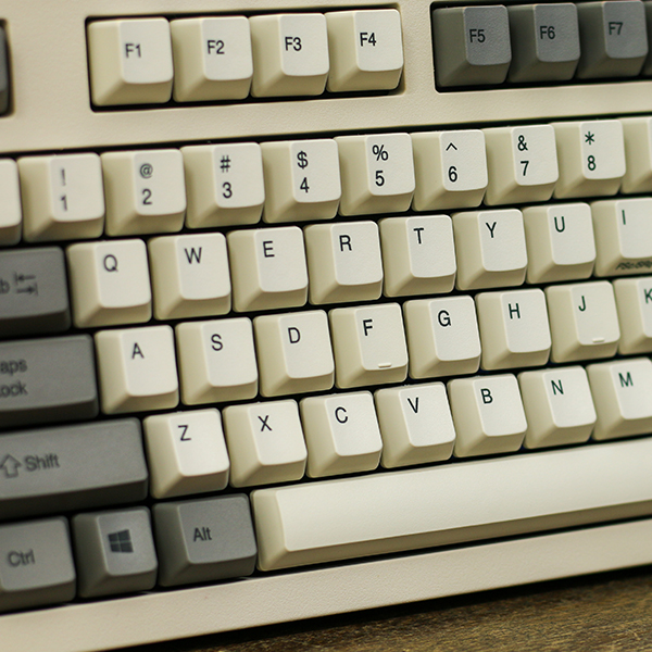 Bàn phím cơ Leopold FC980C Topre switch – White Grey - Hàng chính hãng