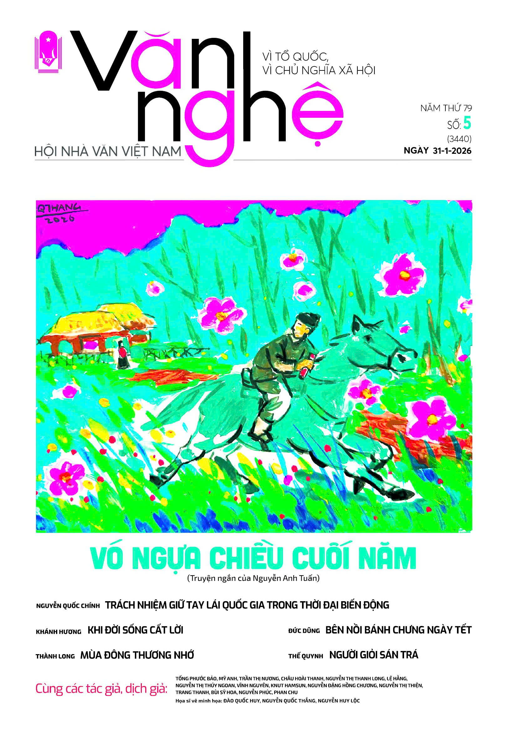 BÁO VĂN NGHỆ – Số 5 – Ra ngày 31/1/2026 Năm thứ 79